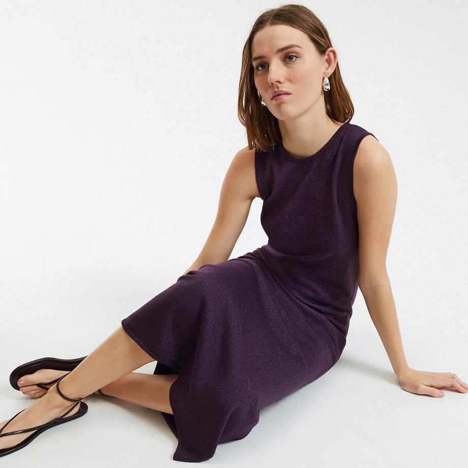 La Redoute Collections Robe longue évasée sans manches  