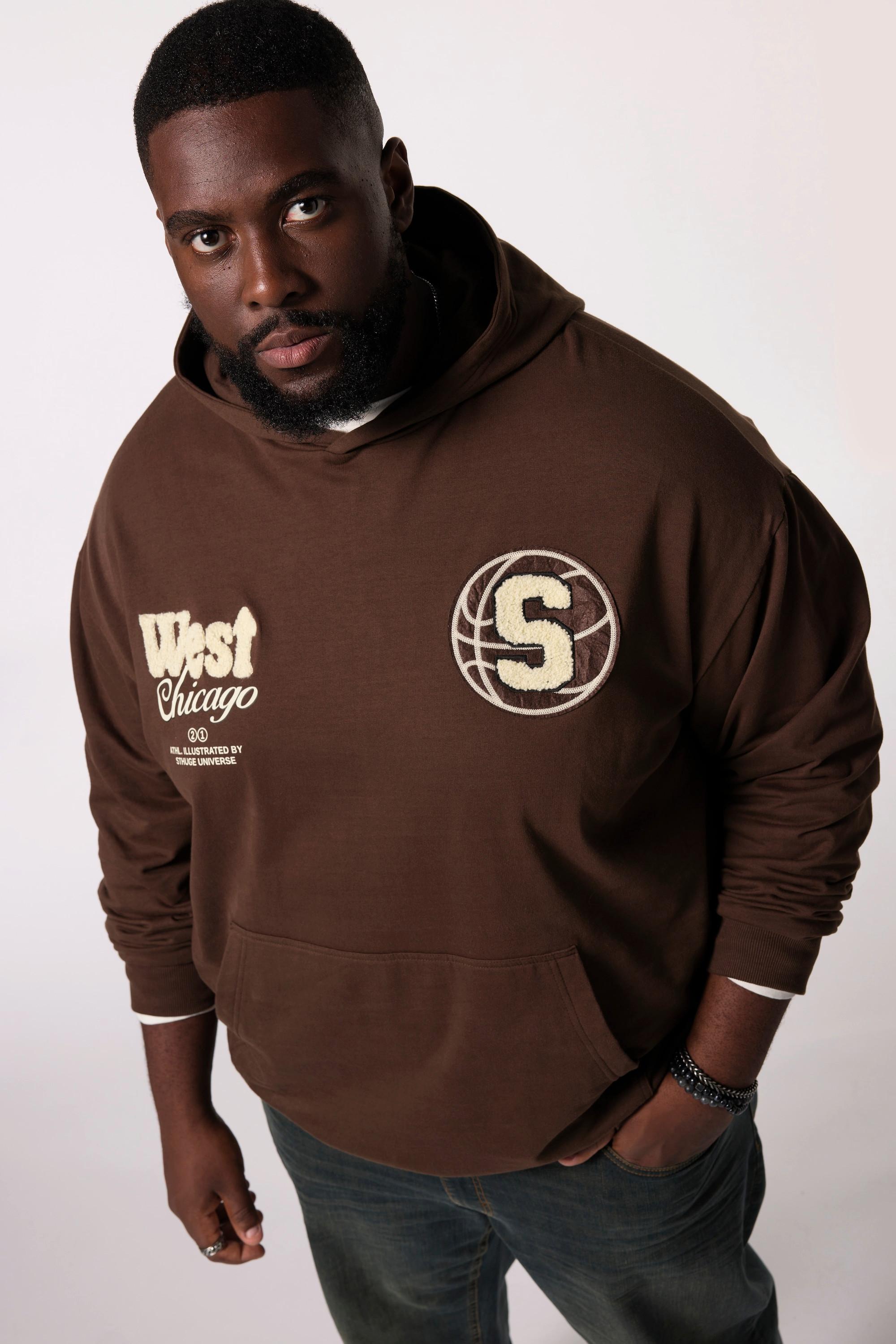 Sthuge  Sweat-shirt à capuche oversize - jusqu'au 8&nbsp;XL 