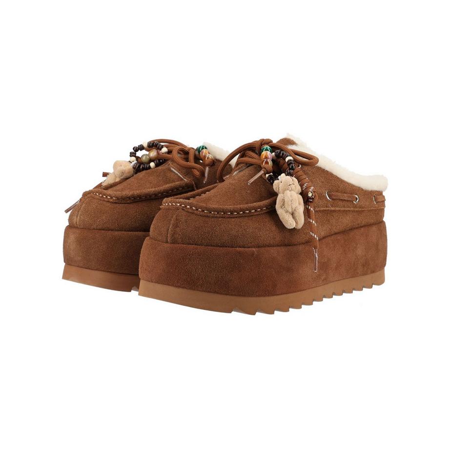 STEVE MADDEN Mules à plateforme avec lacets décoratifs  