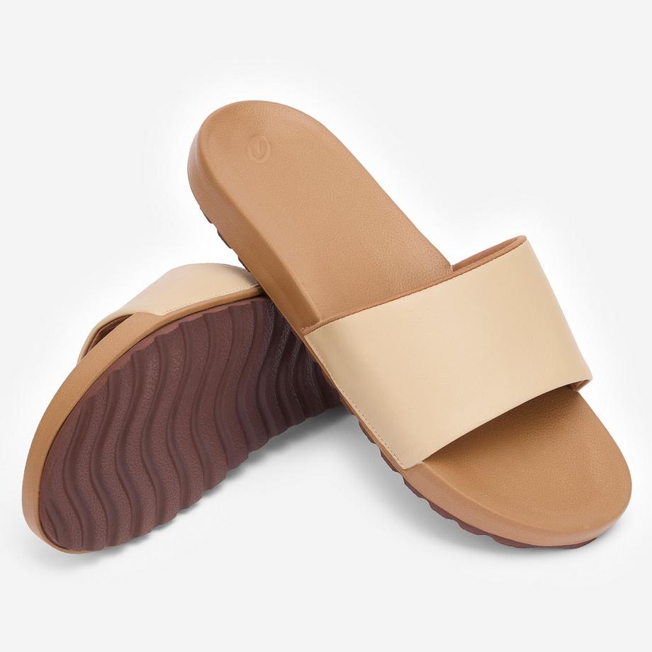 DECATHLON SLAP 550 Exotic Damen Sandalen Badelatschen  550 Petal EVA 