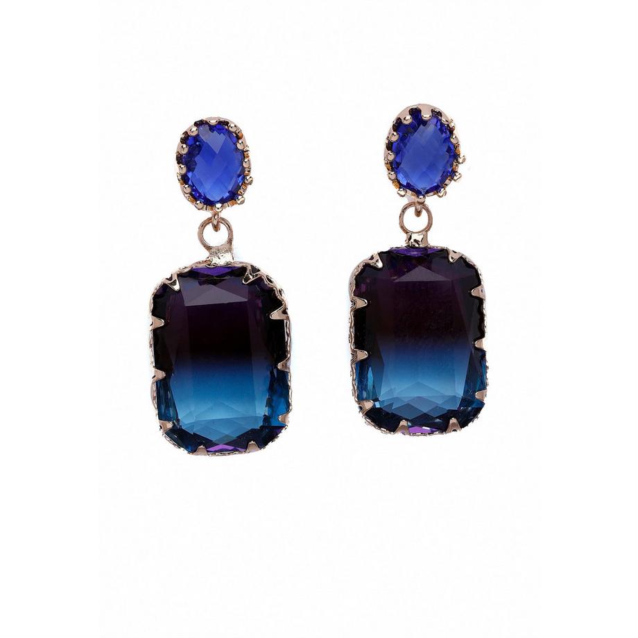 Diva Orecchini a Goccia Rettangolo di Classe