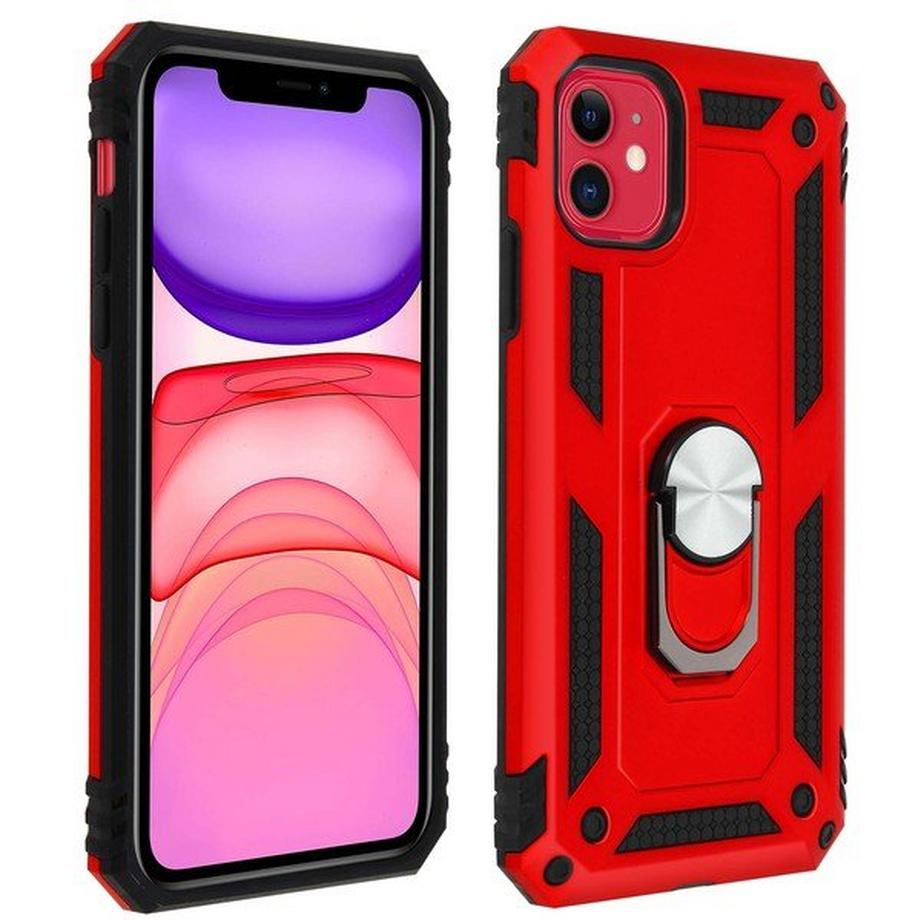 Avizar  Coque Antichoc iPhone 11 Rouge 