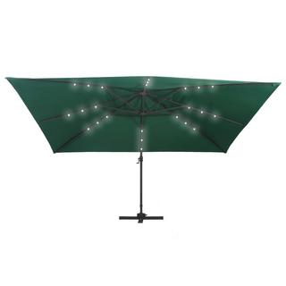 VidaXL Parasol de jardin en porte-à-faux  