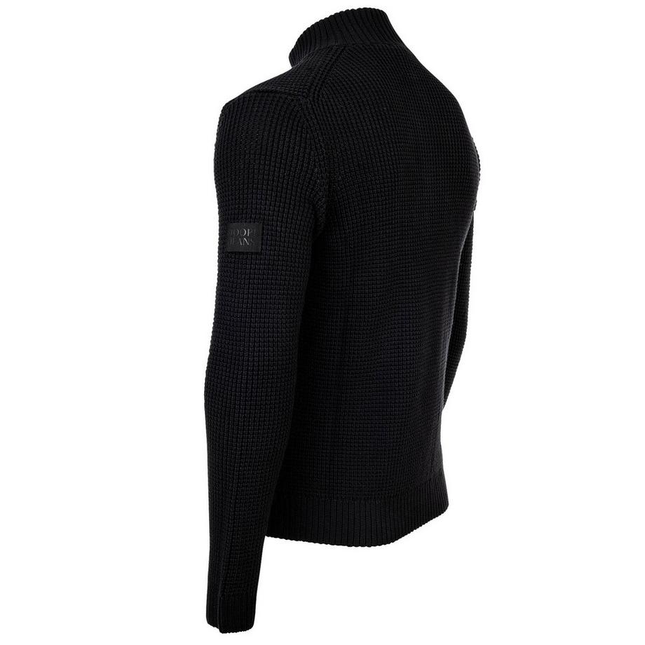 Joop Jeans Henrios Maglione a maglia Half-Zip Vestibilità confortevole  
