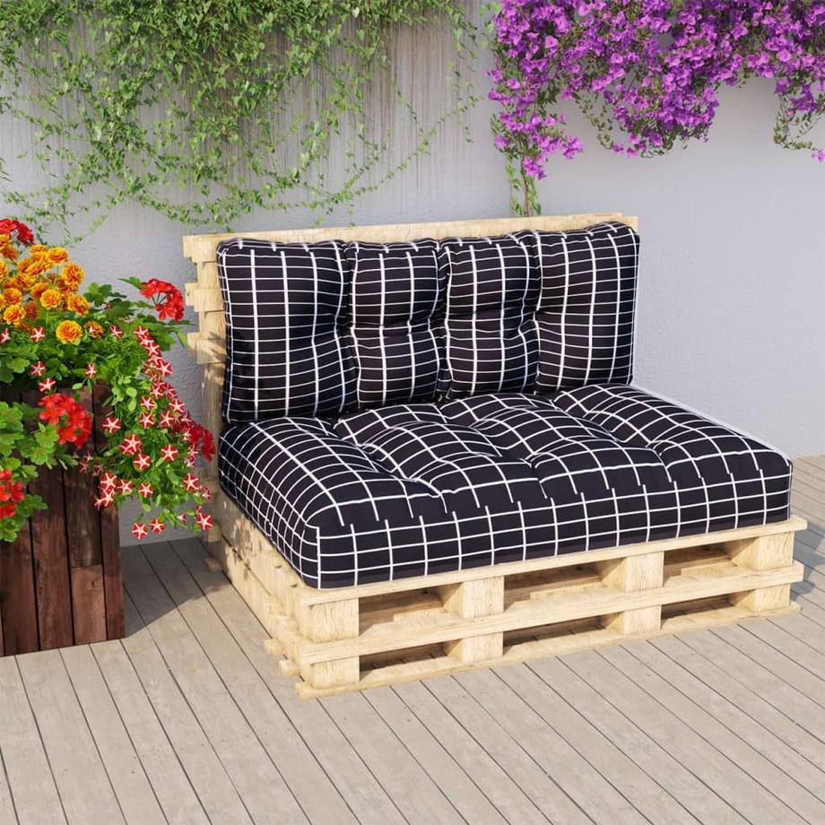 VidaXL Palettenkissen gewebe  