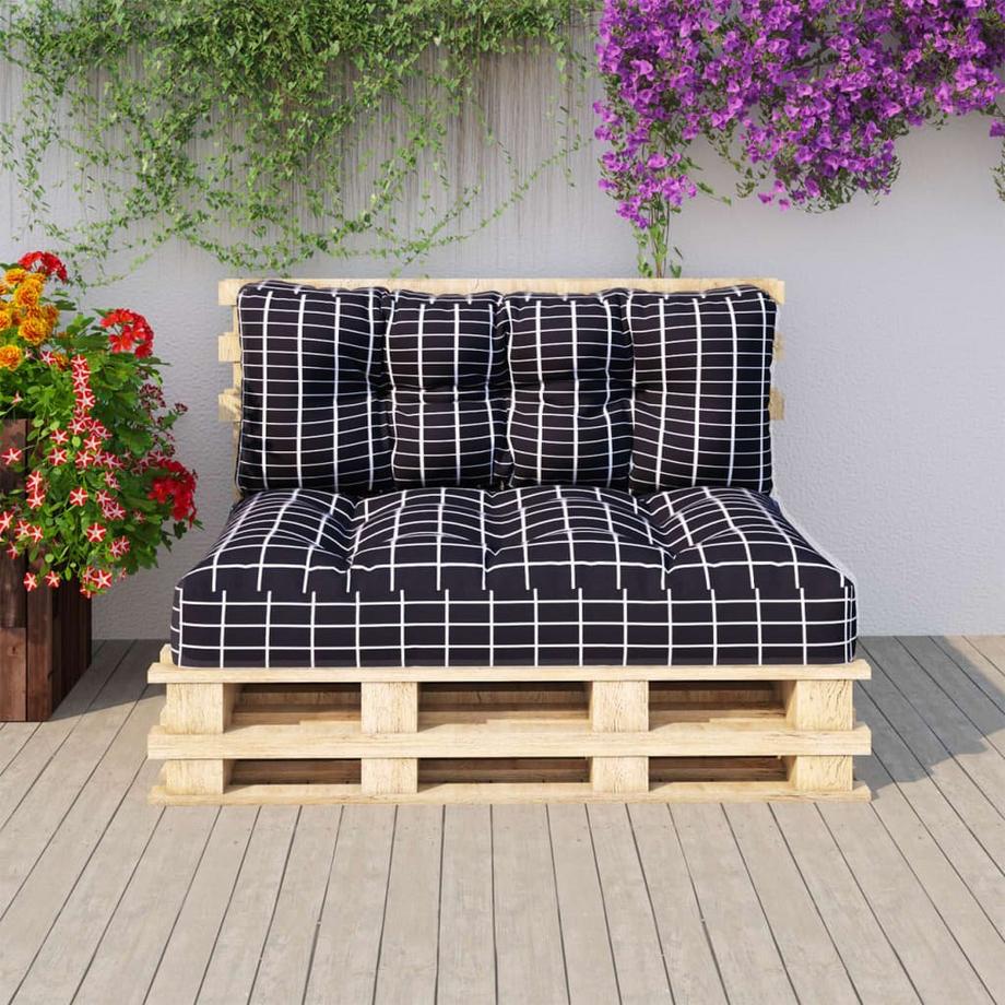 VidaXL Palettenkissen gewebe  