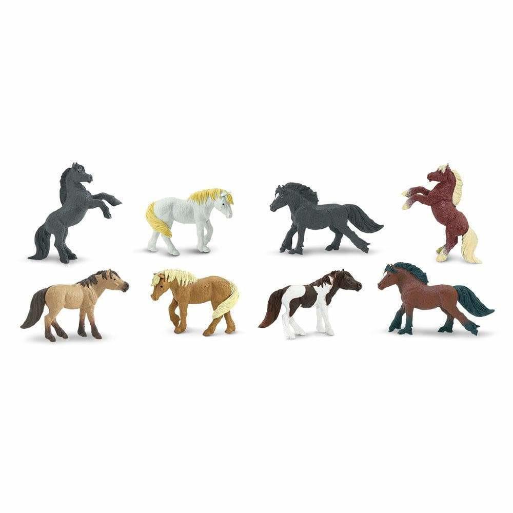 Safari  Toob Ponies (8Teile) 