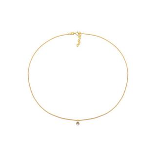 Elli  Halskette Choker Turmalin Quarz 