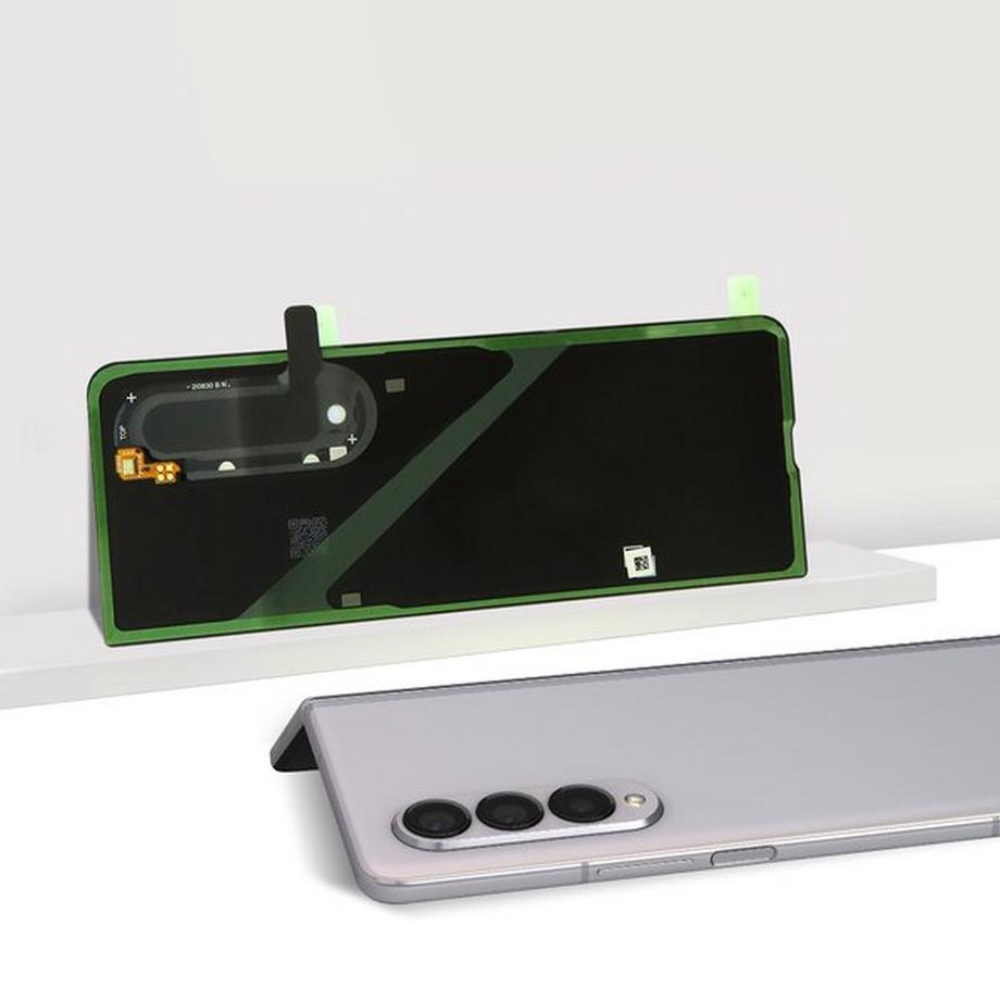 SAMSUNG  Akkudeckel Samsung Z Fold 3 Silver 