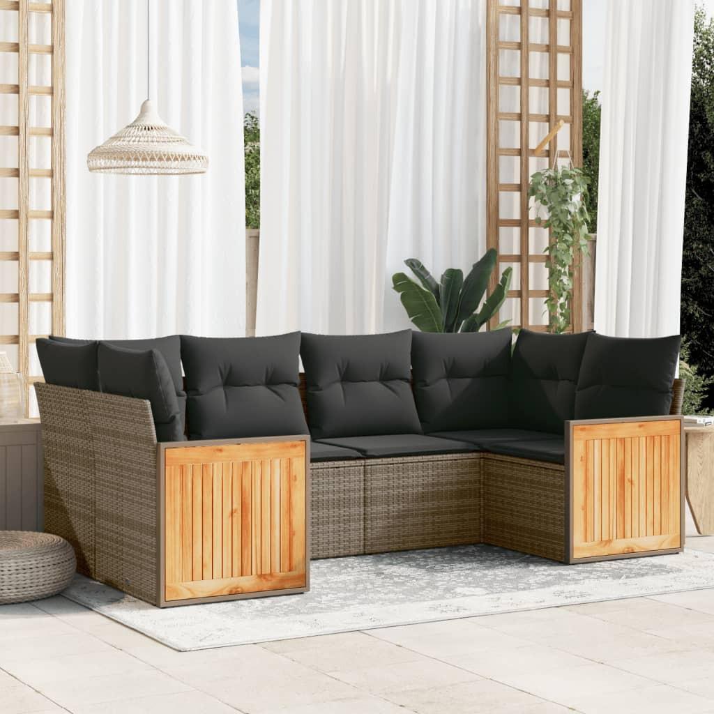 VidaXL Garten sofagarnitur poly-rattan  