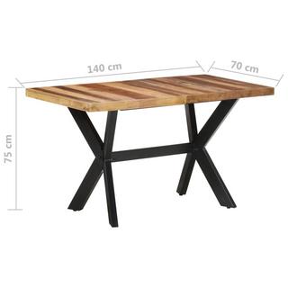 VidaXL Table de salle à manger bois  