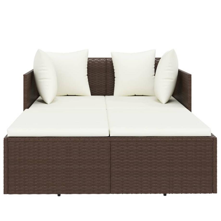 VidaXL Sonnenliege poly-rattan  
