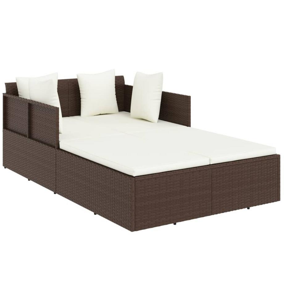 VidaXL Sonnenliege poly-rattan  