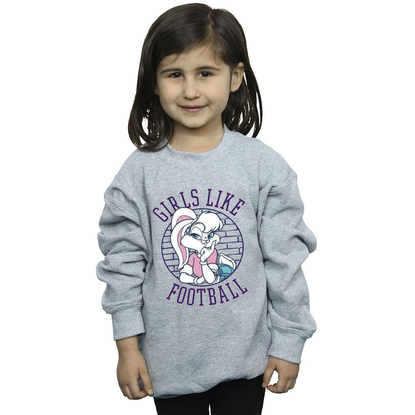 LOONEY TUNES  Girls Like Football Sweatshirt 