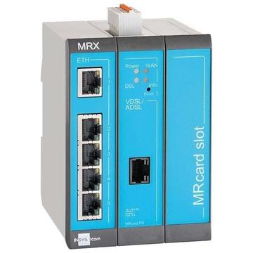 MRX3 DSL-B router cablato Fast Ethernet Blu, Grigio