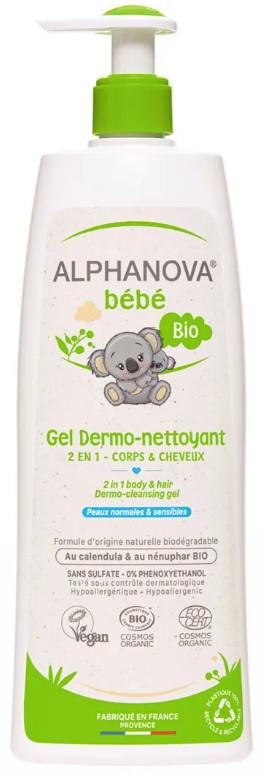 Alphanova  ALPHANOVA bébé Gel Dermo-nettoyant Bio (500ml) 