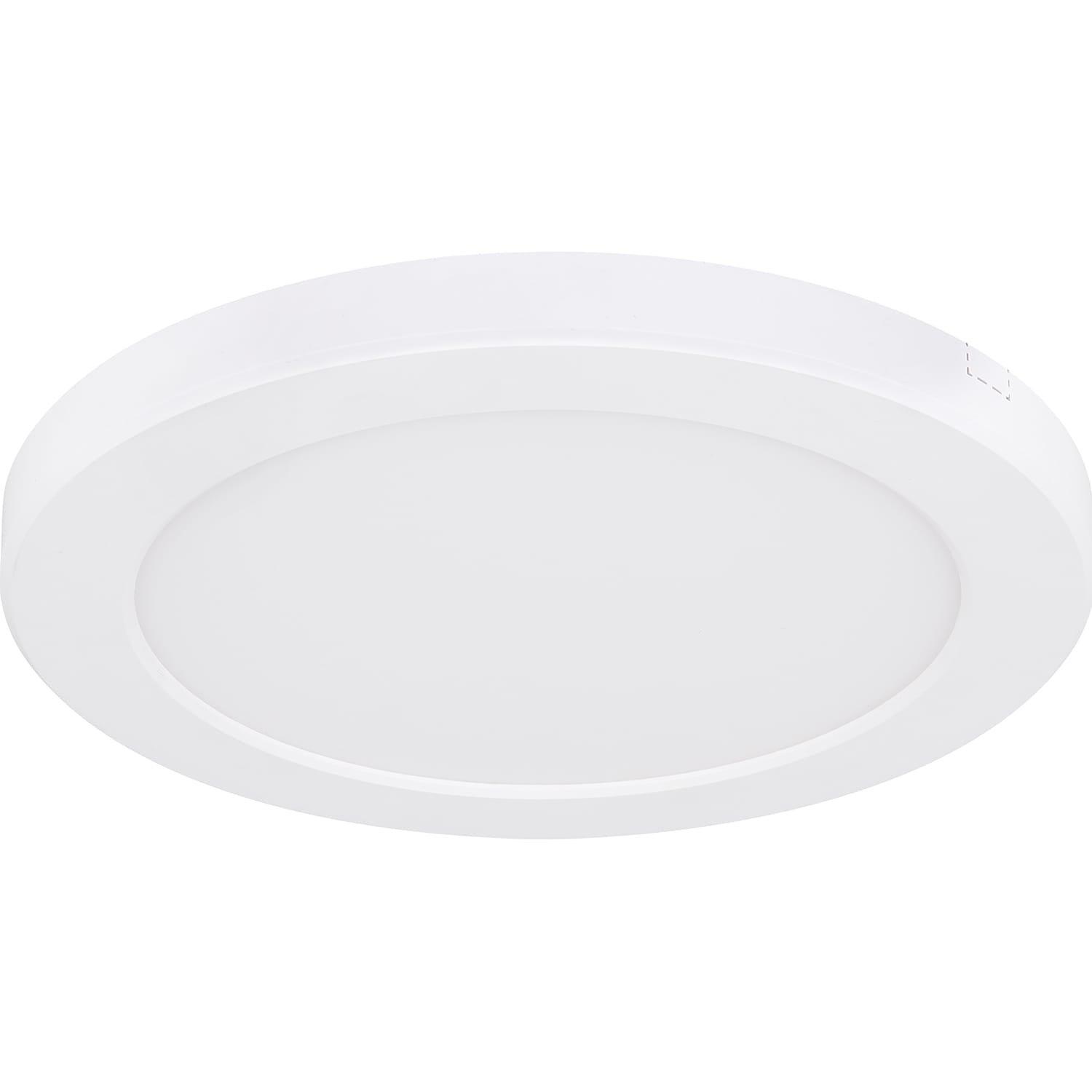 mutoni Plafonnier Lasse plastique blanc LED  