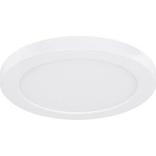 mutoni Plafonnier Lasse plastique blanc LED  