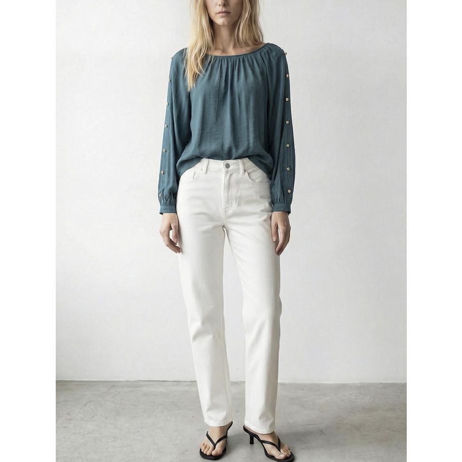 VILA Langarm Bluse  