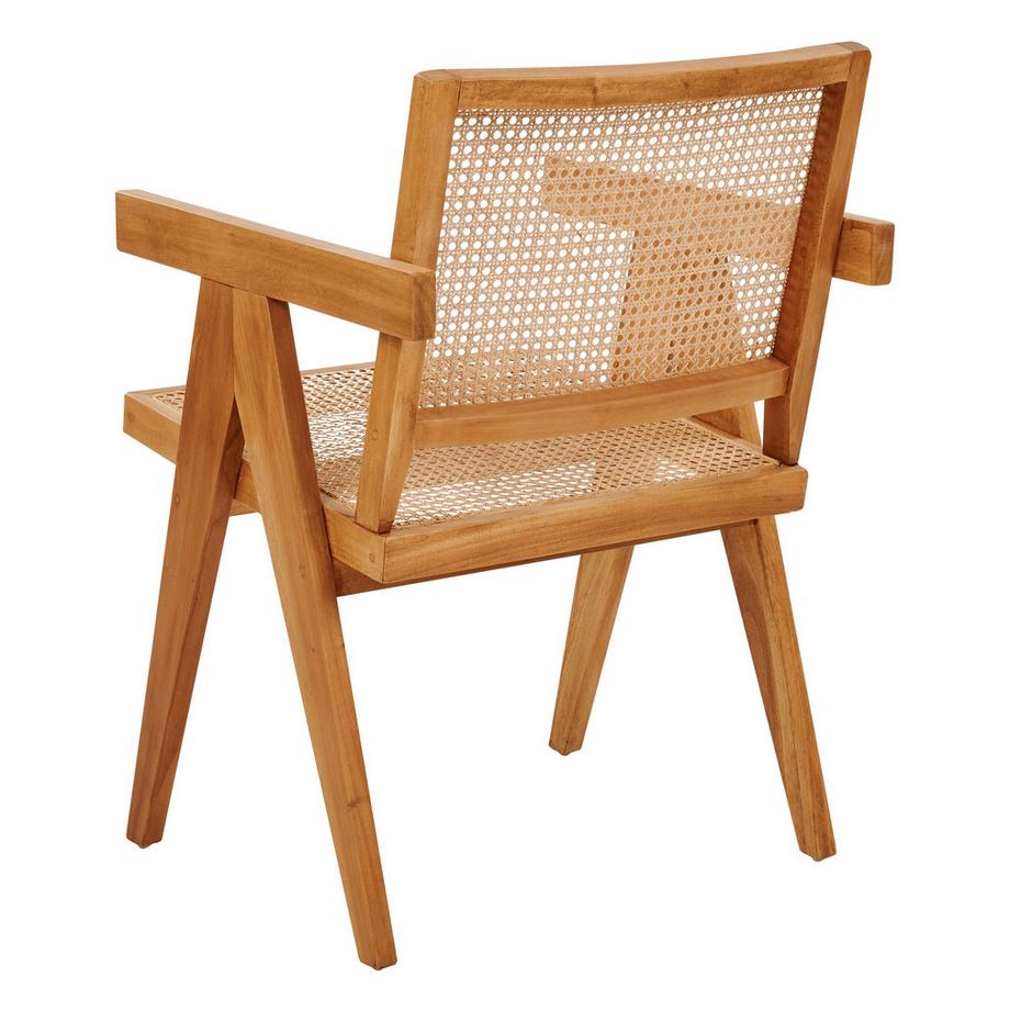 Beliani Sedia da pranzo en Mogano Boho WESTBROOK  