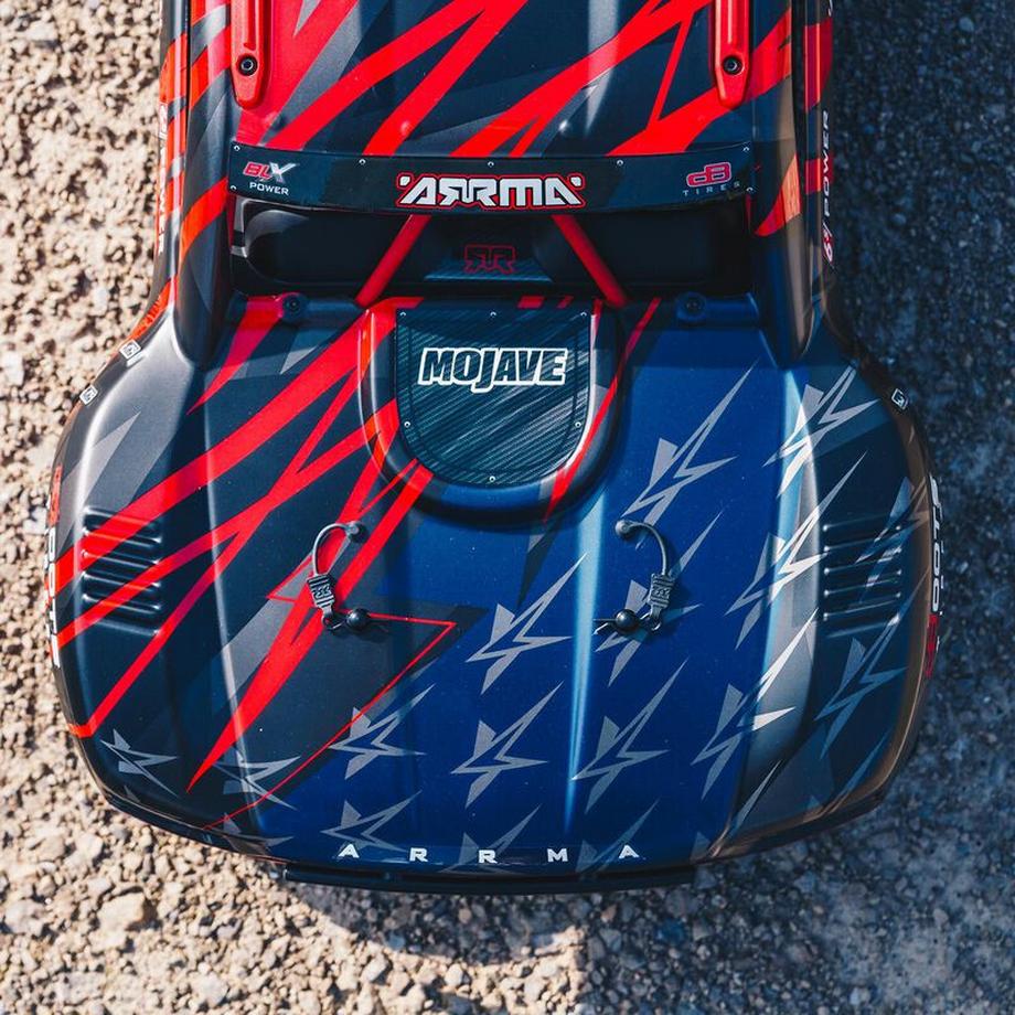 Arrma  MOJAVE 6S BLX 1/7 Brushless 4WD Desert Truck RTR Rot/Schwarz (RTR Ready-to-Run) 