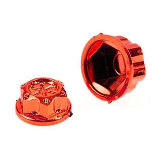 eStore Schraubenschutz für Motorrad - 30 Stück - Rot  