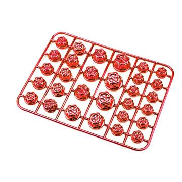 Protection vis pour moto - 30 pcs - Rouge