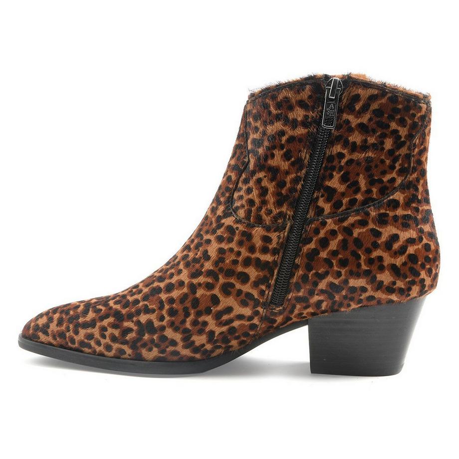 Ash FAME Bottines Imprimé Léopard  
