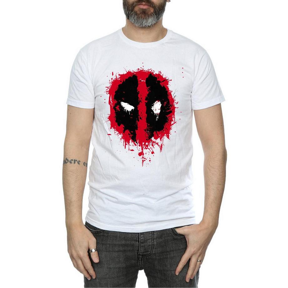 Deadpool Splatter Logo T-Shirt  