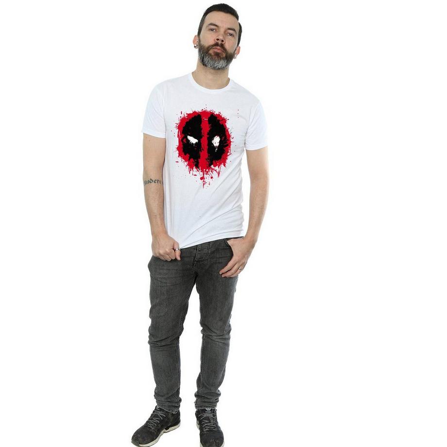 Deadpool Splatter Logo T-Shirt  