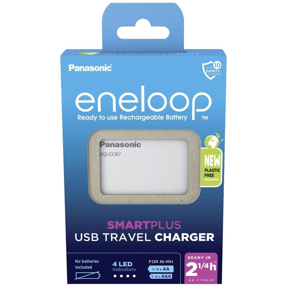 Panasonic  eneloop Smart Plus USB Travel Charger BQ-CC87 