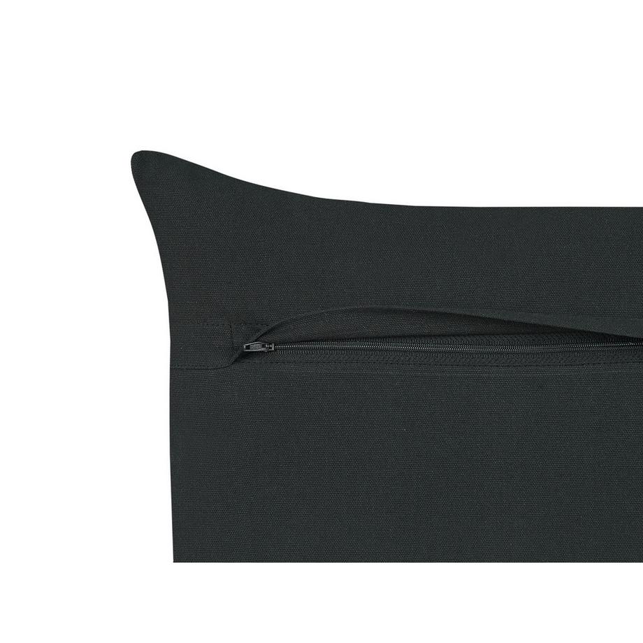 Beliani Dekokissen 2er Set aus Baumwolle Boho VELOOR  