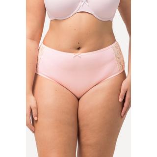 Ulla Popken  Culottes midi, lot de 3, dentelle sur le côté, plusieurs coloris 