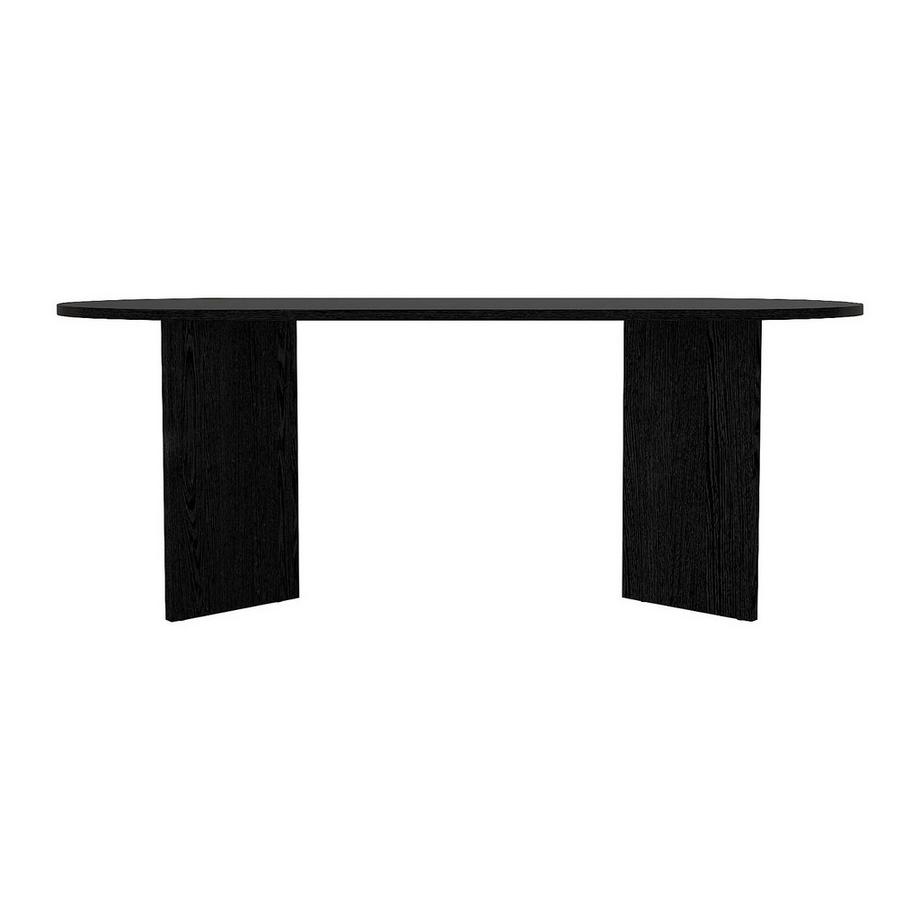 Vente-unique Tisch ohne Ausziehfunktion TOPANIA  