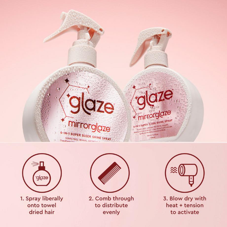 Glaze  Mirror Glaze Super Sleek Shine Spray 