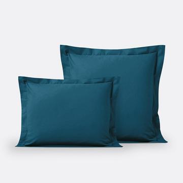 Unifarbener Kissenbezug aus Polybaumwolle mit Stehsaum Scenario