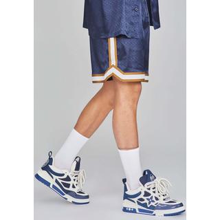 Sik Silk  Short Resort Shorts in Navy 