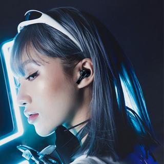 Avizar  Bluetooth Gaming-Kopfhörer Awei Schwarz 