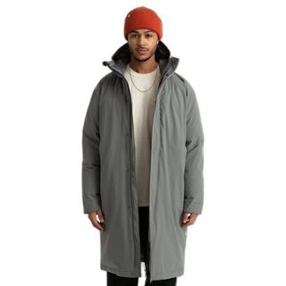 Revolution  Lange windfeste Daunenjacke 