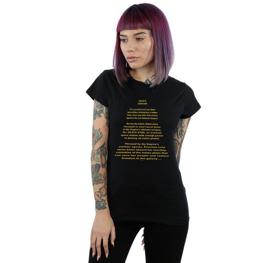 STAR WARS Star Wars A New Hope Opening Crawl T-Shirt  