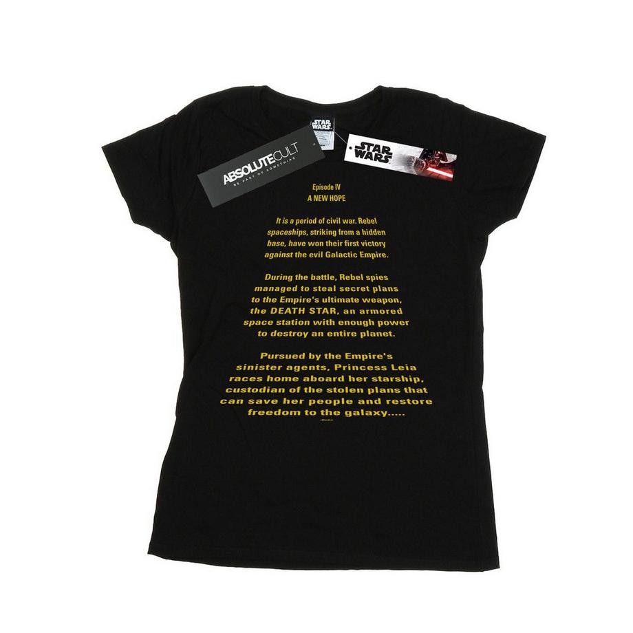 Tshirt A NEW HOPE OPENING CRAWL