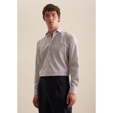 Chemise Business Regular Fit Manche longue A Rayures