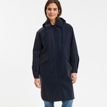 Oversized-Regenmantel mit Kapuze