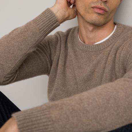 La Redoute Collections Pull col rond en cachemire  