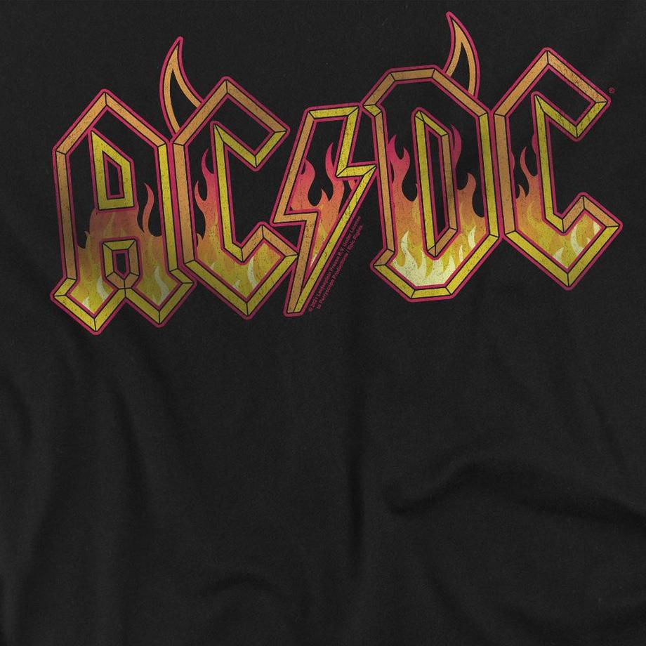 AC/DC T-shirt a maniche lunghe  
