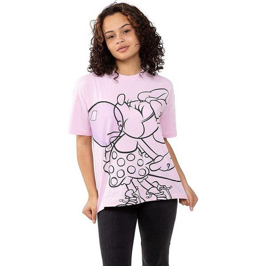 Disney Minnie Mouse Bubblegum Print T-Shirt  