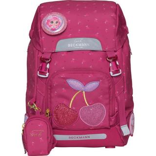 Beckmann  Schulrucksack Classic  6-teiliges Set Cherry 