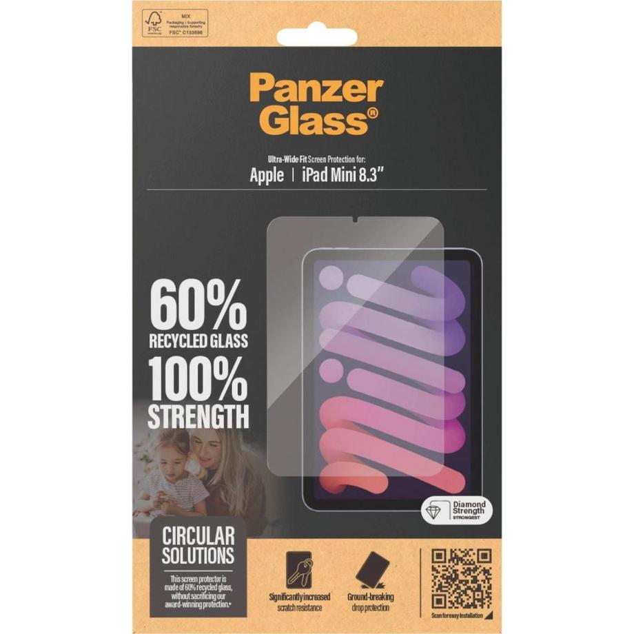 PanzerGlass  PanzerGlass Displayschutzfolie für iPad Mini 8,3" 