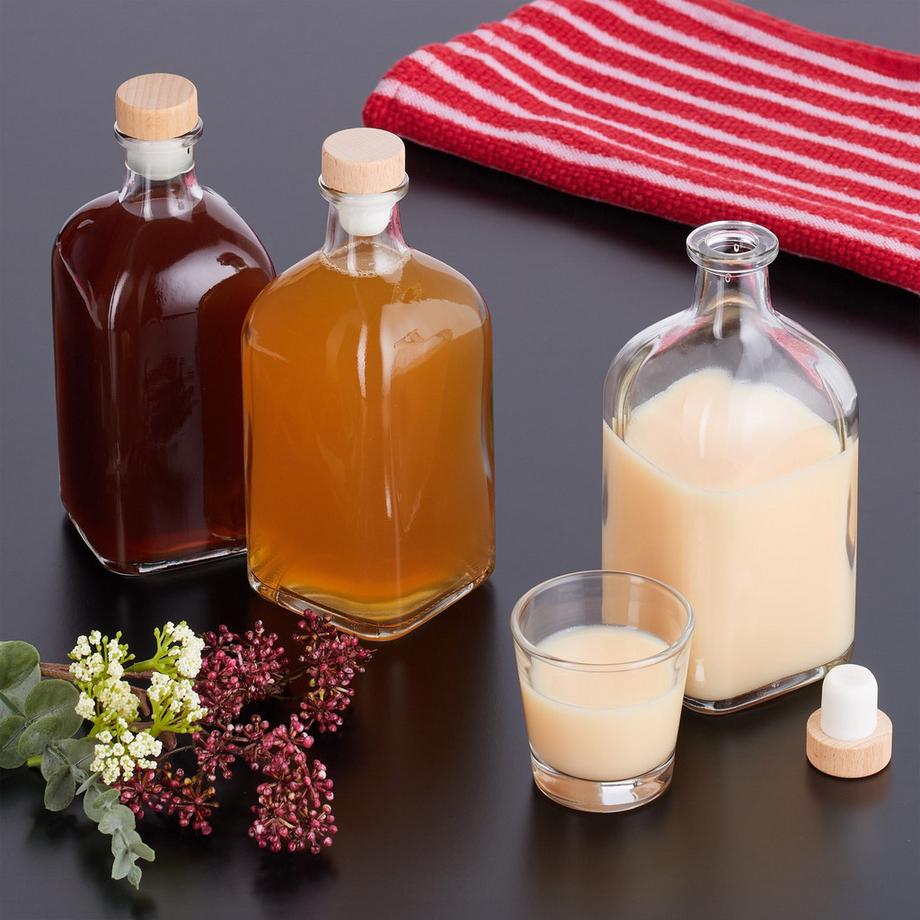 Northio Bouteilles à remplir, pack de 6, 500 ml  