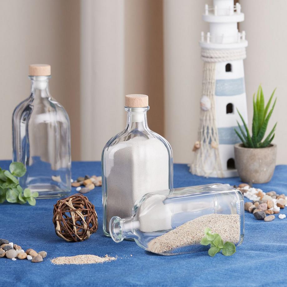 Northio Bouteilles à remplir, pack de 6, 500 ml  